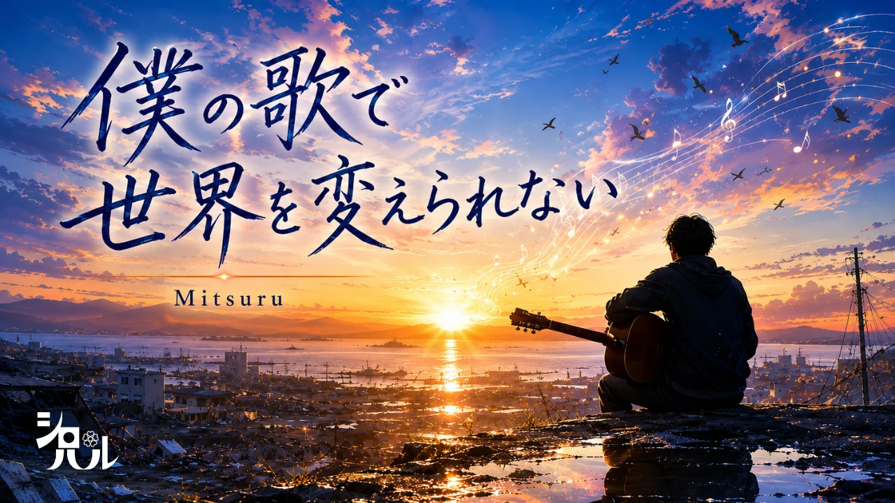 僕の歌で世界を変えられない