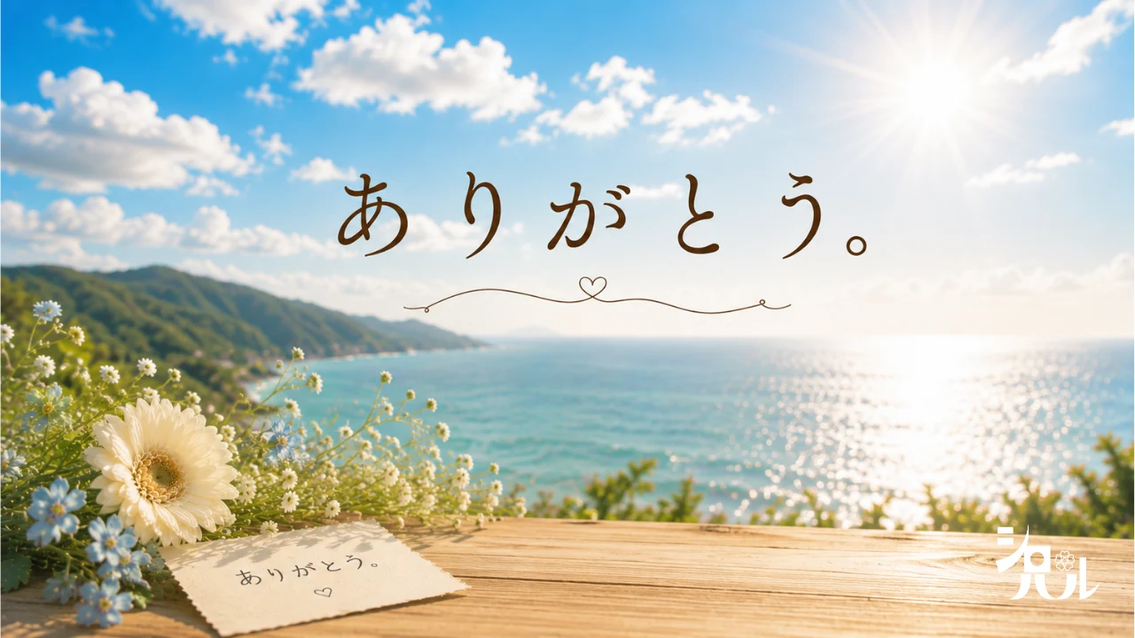 ありがとう