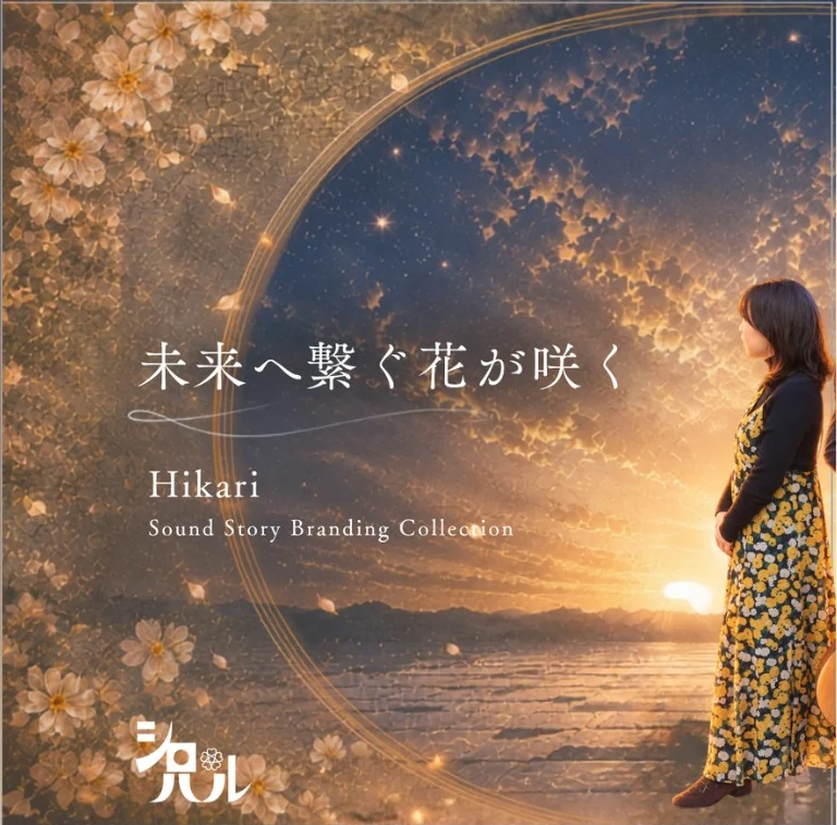 未来へ繋ぐ花が咲く CDジャケット表面